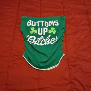 St. Patrick's Day - Spencer's Bottoms Up Bitches Tube Top